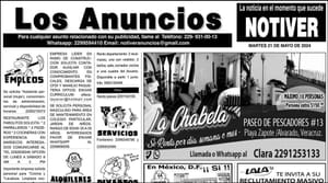 ...LOS ANUNCIOS, AVISOS Y DEMÁS! - MARTES, 21 DE MAYO 2024