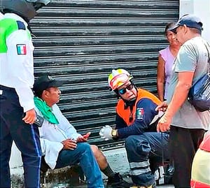 ¡FOTOGRÁFO HERIDO EN CHUZA DE MOTOS! - EL OTRO CONDUCTOR SE DIO A LA FUGA