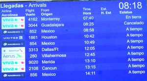 ¡SE QUEDAN SIN VOLAR 168 PASAJEROS DE VIVA AEROBÚS!