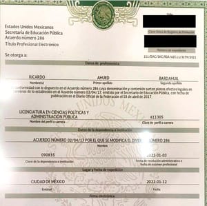 ¡AHUED RECIÉN SE TITULÓ! - *Futuro secretario de Gobierno obtuvo licenciatura en Ciencias Políticas y Administración Pública