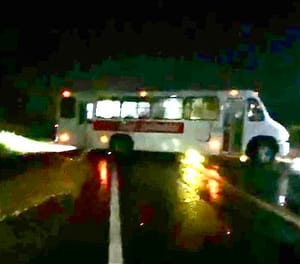 ¡“GUERRA” DEL AGUA! - OTRO CIERRE CARRETERO