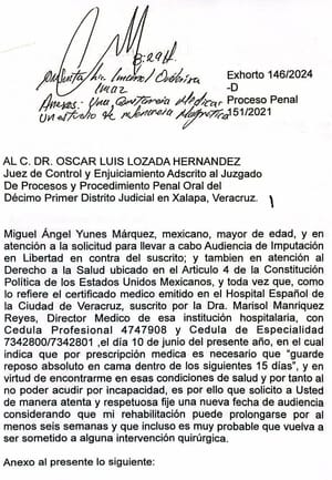 ¡CHIKI-YUNES COMPROBÓ RESTRICCIÓN MÉDICA!