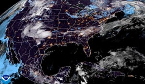 ¡ARRANCA OTRA SEMANA BOCHORNOSA! - *ONDAS DEL ESTE QUE PASAN MUY AL SUR