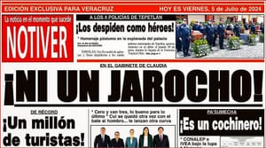 LA PORTADA - VIERNES 5 DE JULIO 2024