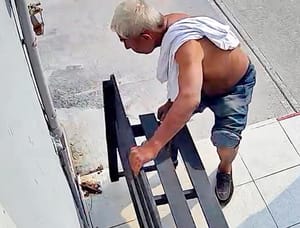 ¡CACHAN ABUELITO RATÓN LLEVÁNDOSE UNA BANCA! - FRACCIONAMIENTO REFORMA