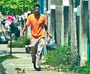 ¡FINGE TRABAJAR EN LIMPIA PÚBLICA PARA ROBAR EN CASAS! - RESIDENCIAL DEL BOSQUE