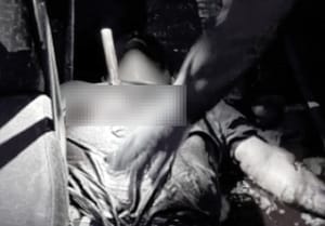 ¡ESTOCADA MORTAL! - *CUCHILLO EN EL PECHO AL CHOFER DEL CAMIÓN