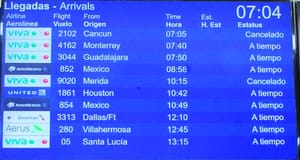 ¡QUEDAN “VARADOS” 320 PASAJEROS! - *Huracan Beryl *Rutas hacia Cancún y Mérida