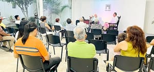 SESIÓN DE ESCUCHA Y PRESENTACIÓN DE LIBRO EN EL CEVART