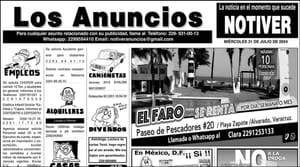 ...LOS ANUNCIOS, AVISOS Y DEMÁS! - MIÉRCOLES, 31 DE JULIO 2024