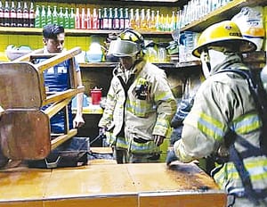 ¡FUEGO EN EL MERCADO!