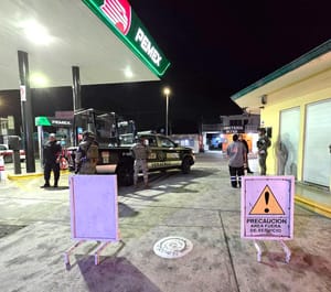 ¡VUELVEN ATRACAR LA GASOLINERA DE LA 21 DE ABRIL!