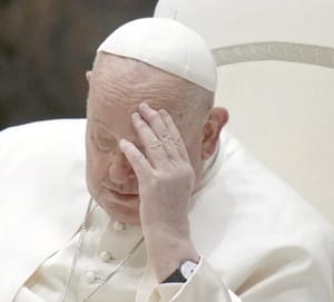 ¡PIDEN ORAR POR SALUD DEL PAPA FRANCISCO!