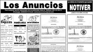 ...LOS ANUNCIOS, AVISOS Y DEMÁS! - LUNES, 7 DE ABRIL 2025