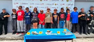 ¡DESMANTELAN BANDÓN DE NARKIKIRIS EN XALAPA!