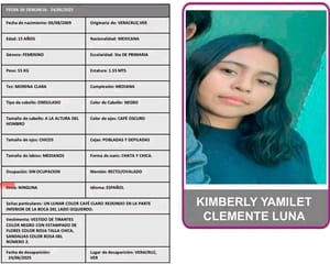 ¡DESAPARECE KIMBERLY YAMILER DE 15 AÑOS!