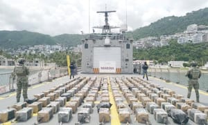 ¡DECOMISAN 3.5 TONELADAS DE COCAÍNA EN UN SUMERGIBLE!