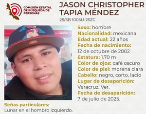 ¡REPORTAN LA DESAPARICIÓN DE JASON CHRISTOPHER!