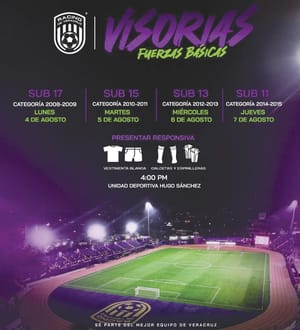 ¡RACING VERACRUZ ANUNCIA ETAPA DE VISORIAS!