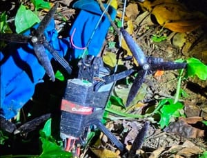 ¡DRON CON EXPLOSIVO! - EN COXQUIHUI