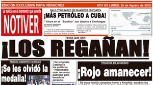 LA PORTADA - LUNES 25 DE AGOSTO 2025