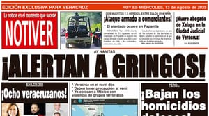 LA PORTADA - MIÉRCOLES 13 DE AGOSTO 2025