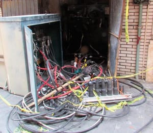 ¡APAGÓN EN EL CENTRO HISTÓRICO!