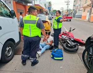 ¡JOVENCITAS LESIONADAS EN CARAMBOLA EN BOCA DEL RÍO!