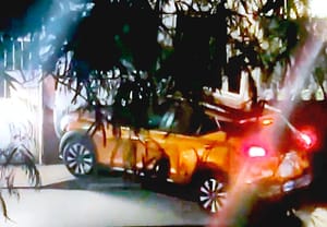 ¡CAFRE SE ESTRELLA CONTRA BARDA DE VIVIENDA Y SE PELA!