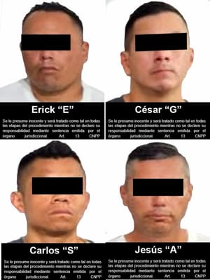 ¡JUEZ FEDERAL HUNDE A 4 PELIGROSOS CRIMINALES! - FUERON DETENIDOS EN XALAPA POR OTRO SECUESTRO