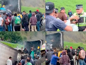 ¡TRIFULCA ENTRE LA GUARDIA NACIONAL CONTRA RAPIÑEROS!