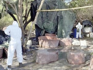 ¡DECOMISAN 12 TONELADAS DE METANFETAMINA EN NAYARIT!