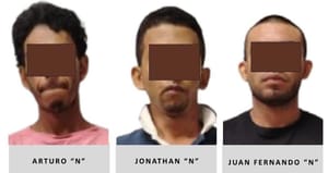 ¡PRISIÓN PREVENTIVA A BANDA DE ASALTANTES! - POR POSESIÓN DE METANFETAMINAS, ROBO Y DESMANTELAMIENTO DE VEHÍCULOS