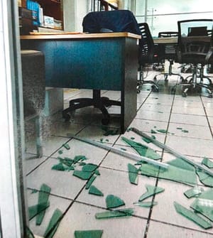 ¡CRISTALAZOS AL PAN! - YA DENUNCIARON