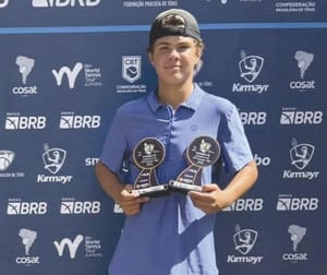 ¡DOBLE TÍTULO EN BRASIL PARA PATRICIO ÁLVAREZ EN EL TENIS!