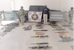 ¡ASEGURAN 7 MIL 500 CÁPSULAS PARA ARTEFACTOS EXPLOSIVOS DE FABRICACIÓN ARTESANAL, FUSILES Y DROGAS SINTÉTICAS!