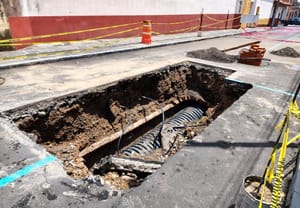 ¡SE HUNDE EL CENTRO DE ORIZABA!