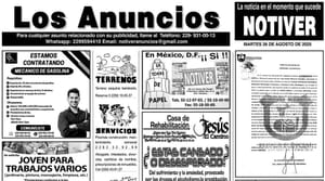 ...LOS ANUNCIOS, AVISOS Y DEMÁS! - MARTES, 26 DE AGOSTO 2025