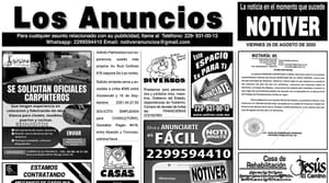...LOS ANUNCIOS, AVISOS Y DEMÁS! - VIERNES, 29 DE AGOSTO 2025