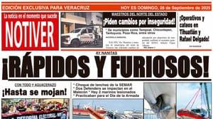 LA PORTADA - DOMINGO 28 DE SEPTIEMBRE 2025