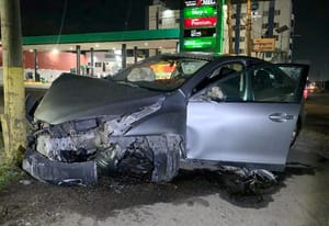 ¡SE PEGAN TRANCAZO EN EL PUENTE DE LAS AMAPOLAS!