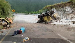 ¡TRES MUERTOS EN TRÁGICO CHOQUE EN LA AUTOPISTA PUEBLA-ORIZABA!