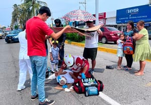 ¡ABUELITA ATROPELLADA EN LA AVENIDA MIGUEL ALEMÁN!