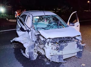 ¡SE DESBARATÓ DESPUÉS DE CHOCAR CONTRA UN ‘MONSTRUO’!