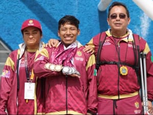 JARED OLIVA GANÓ ¡SIETE MEDALLAS!