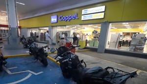 ¡ASALTAN BANCOPPEL Y ZAPATERÍA EN MENOS DE MEDIA HORA!