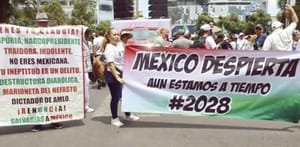 ¡MARCHAN CONTRA POLÍTICAS DE LA 4T!