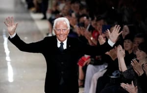 ¡MURIÓ EL DISEÑADOR GIORGIO ARMANI!