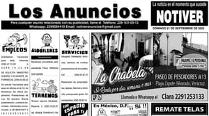 ...LOS ANUNCIOS, AVISOS Y DEMÁS! - DOMINGO, 21 DE SEPTIEMBRE 2025