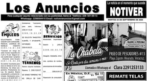 ...LOS ANUNCIOS, AVISOS Y DEMÁS! - MARTES, 23 DE SEPTIEMBRE 2025